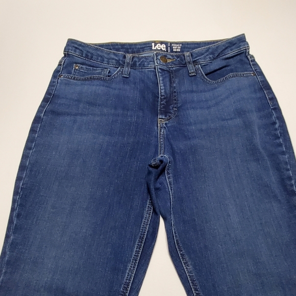 Lee Mid Rise Boot Cut Blue Jeans CARE307 - Picture 2 of 7